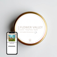 FLOWER VALLEY (110g Duftkerze mit Holzdocht)