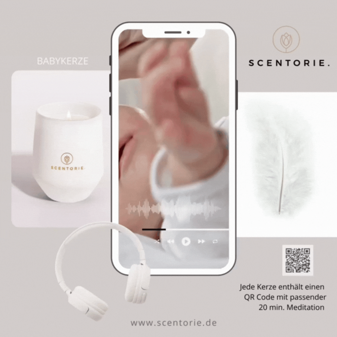 ALPINE SUN (300g Kerze) MEDITATION: Beruhigende Babymusik
