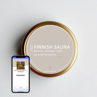 FINNISH SAUNA (110g Duftkerze mit Holzdocht)