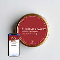 CHRISTMAS BAKERY (110g Duftkerze mit Holzdocht)