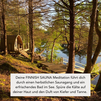 FINNISH SAUNA (110g Duftkerze mit Holzdocht)