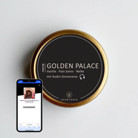GOLDEN PALACE (110g Duftkerze mit Holzdocht)