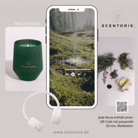 WILD WOODS (300g Kerze) MEDITATION: Alpenüberquerung