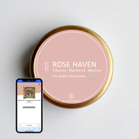 ROSE HAVEN (110g Duftkerze mit Holzdocht)