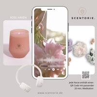ROSE HAVEN (110g Duftkerze mit Holzdocht)