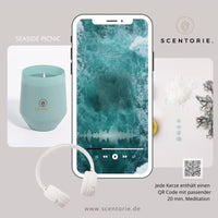 SEASIDE PICNIC (110g Duftkerze mit Holzdocht)