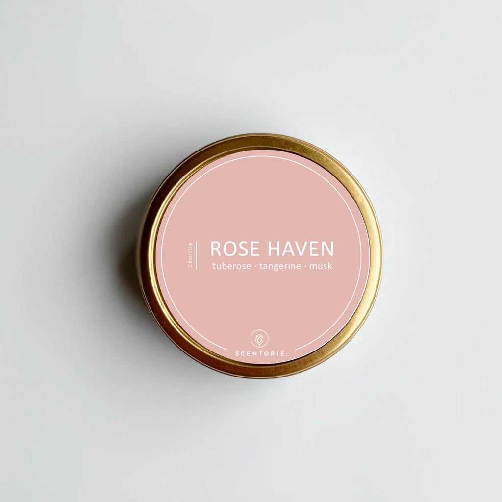 DUFTKERZE ROSE HAVEN - ROSE (110g)